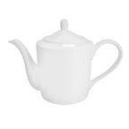 Thumbnail image #1 for CAC China Majesty MAJ-TP 46 oz Bone China Teapot with Lid, Bone White 1 Dozen