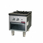 Thumbnail image #1 for MVP Group LLC IKON Cooking ISP-18 LP Stock Pot Range, LP Gas, 80,000 BTU Three-Ring Burner, Stainless Steel Front & Sides