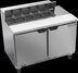 Thumbnail image #6 for Beverage-Air SPE48HC-10 Two-Section 48-Inch Sandwich Top Refrigerated Prep Table