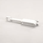 Thumbnail image #1 for AllPoints Foodservice Parts & Supplies 241170 Cast Iron Gas Range Burner, 14-3/4 in. Long, 6 x 2-1/2 in. Burn Area, 2 Threaded Inserts