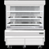 Thumbnail image #5 for Everest Refrigeration EOMV-60-W-28-S Vertical Open Display Merchandiser, 60-Inch, White, 15.4 Cu. Ft.
