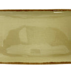 Thumbnail image #1 for Tableware Solutions USA Autumn by Continental 33RECT204-192 Rectangular China Platter, 14-2/5 x 6-2/5 in, Olive Case of 12