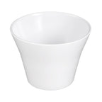 Thumbnail image #1 for G.E.T. MC32-W . . White Round Melamine Salad Bar Crock, 1 qt (32 oz), 5-3/4" Diameter x 4-1/4"H Case of 6
