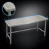 Thumbnail image #4 for Eagle Spec-Master Marine Series Stainless Steel Work Table, 108W x 24D, Open Base