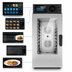 Thumbnail image #4 for Lainox Compact Naboo COEN101R Countertop Electric Combi Oven, 10 Full-Size Hotel Pan Capacity, Direct Steam