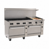 Thumbnail image #4 for Vulcan Endurance 72-Inch Gas Restaurant Range with 8 Burners, 24-Inch Griddle, and 2 Standard Ovens