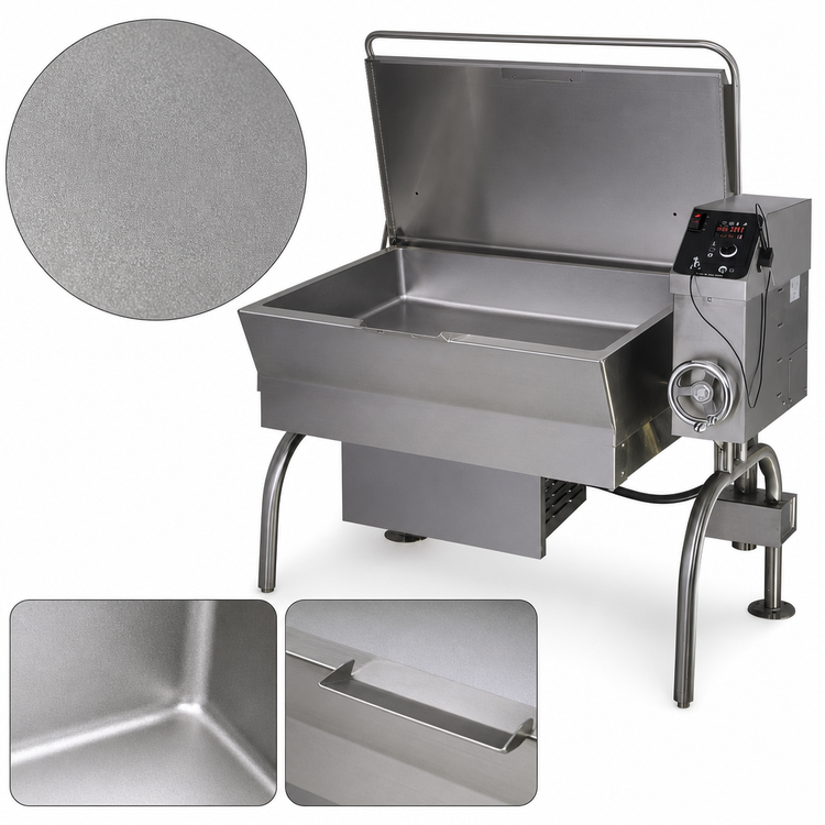 Product image #4 for Cleveland Range PowerPan 30-Gallon Gas Braising Pan / Tilting Skillet with Manual Tilt and Open Base