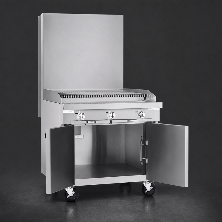 Product image #4 for Southbend Platinum P24C-CC 24-Inch Gas Full-Width Charbroiler with Cabinet Base