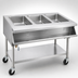 Thumbnail image #4 for Portable Sealed Well Electric Hot Food Table with Open Base, 3 Sealed Wells, 208V