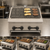 Thumbnail image #4 for Comstock-Castle Castle Series Countertop Gas Char-Broiler with 36 x 20 Inch Cooking Area