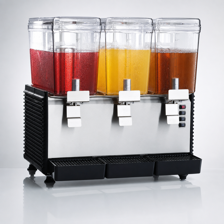 Product image #4 for Omega OSD30 3-Bowl 3-Gallon Commercial Drink Dispenser
