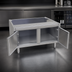 Thumbnail image #4 for Glastender 32-Inch Two-Door Stainless Steel Underbar Add-On Cabinet Base