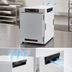 Thumbnail image #5 for Metro HotBlox Wide 8-Pan Countertop Stackable Insulated Holding Cabinet with Solid Door and Analog Controls
