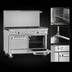 Thumbnail image #4 for Southbend Ultimate 48-Inch Gas Restaurant Range with 8 Star/Sauté Burners, Standard Oven and Cabinet Base