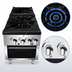 Thumbnail image #5 for CookRite ATSP-18-2 18-Inch Gas Stock Pot Stove with Two 3-Ring Burner Sections, 160,000 BTU