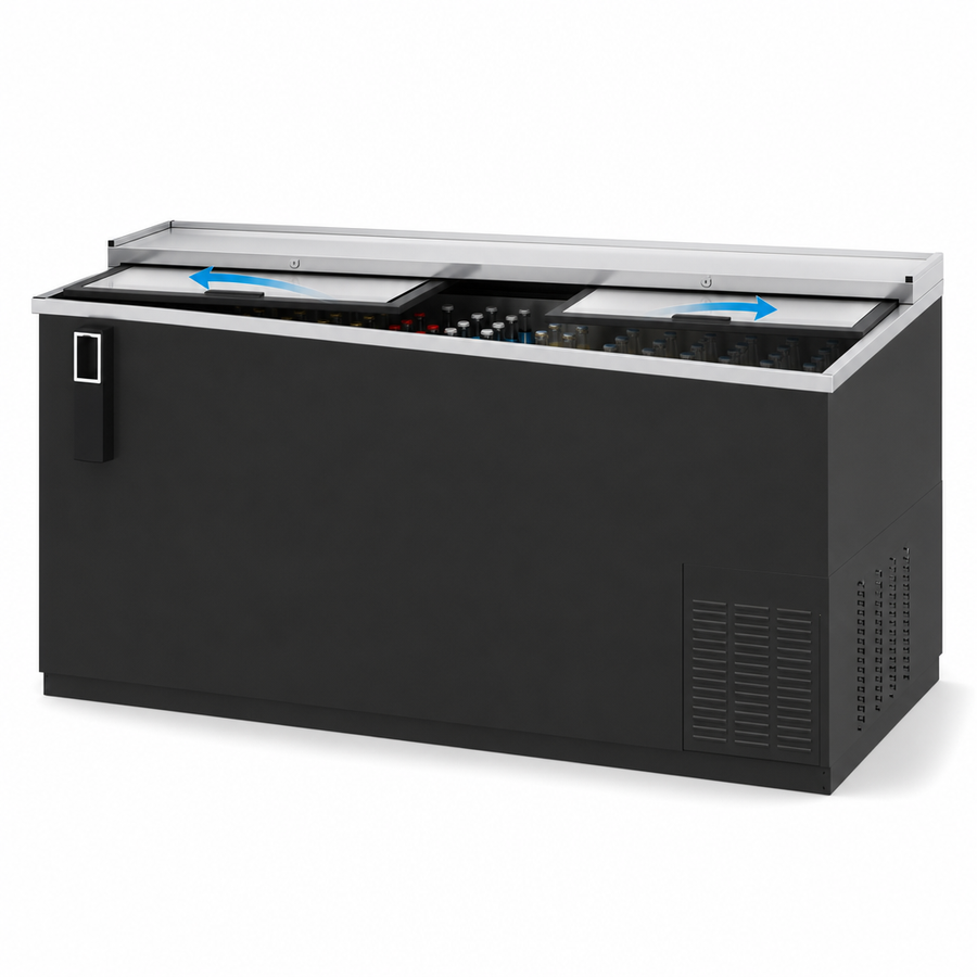 Two Locking Top-Sliding Lids