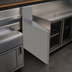 Thumbnail image #4 for Glastender Underbar Inside Wedge Corner Drainboard, 24-Inch Deep, 10° Angle, Stainless Steel
