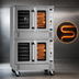 Thumbnail image #4 for Southbend Platinum Double Deck Electric Convection Oven, Standard Depth, Independent Doors