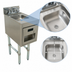 Thumbnail image #4 for Advance Tabco Underbar Basics Free Standing Hand Sink with Soap and Towel Dispensers, 15-Inch Wide