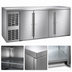 Thumbnail image #5 for Perlick BBSLP108 Low Profile 4-Door 108-Inch Refrigerated Back Bar Cabinet