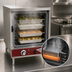 Thumbnail image #4 for Crown SXN-4M Countertop Electric Convection Steamer with 4-Pan Capacity