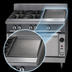 Thumbnail image #4 for Vulcan V Series Heavy Duty 36-Inch Gas Range with 2 Open Burners, 18-Inch Griddle, and Standard Oven