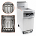 Thumbnail image #4 for Frymaster Decathlon HD Series High Efficiency Tube-Type Gas Floor Fryer with Built-In Filtration, 80 lb. Capacity