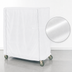 Thumbnail image #4 for Metro Queen Mary & Banquet Cart Cover, 48 x 21 x 54 Inches, White Uncoated Knitted Polyester