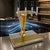 Thumbnail image #4 for Glastender Cobra Tower 4-Faucet Air-Cooled Draft Dispensing Tower, Gold Finish, Countertop Mount