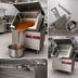 Thumbnail image #4 for Crown EMTS-40 40 Gallon Electric Hydraulic Tilting Skillet with Cabinet Base