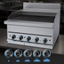Thumbnail image #4 for Garland G30-BRL G Series 30-Inch Countertop Gas Charbroiler with Ceramic Briquette Heat