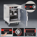 Thumbnail image #4 for FWE Handy Line Mobile Undercounter Heated Holding Cabinet, Single Door, 12-Pan Capacity, 120V, Stainless Steel