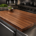 Thumbnail image #4 for John Boos Boos Block Edge Grain American Black Walnut Kitchen Countertop, 36 x 27 x 2-1/4 Inches