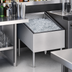 Thumbnail image #4 for CHOICE Underbar Pass-Thru Ice Bin with Built-In 10-Circuit Cold Plate, 24 x 38 Inches, 175 lb Capacity