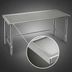 Thumbnail image #4 for Spec-Master Marine Series Stainless Steel Work Table with Open Base, 84 x 36 Inches