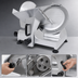 Thumbnail image #4 for Uniworld 10-Inch Manual Belt-Driven Gravity Feed Meat Slicer