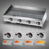 Thumbnail image #4 for Star-Max 48-Inch Heavy-Duty Manual Countertop Gas Griddle with Polished Steel Plate
