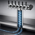 Thumbnail image #4 for Perlick 6-Faucet Winged Tee Countertop Glycol-Cooled Draft Tower, Stainless Steel