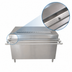 Thumbnail image #4 for BK Resources Stainless Steel Cashier-Serve Counter with Hinged Doors and Lock, 60 Inch x 30 Inch