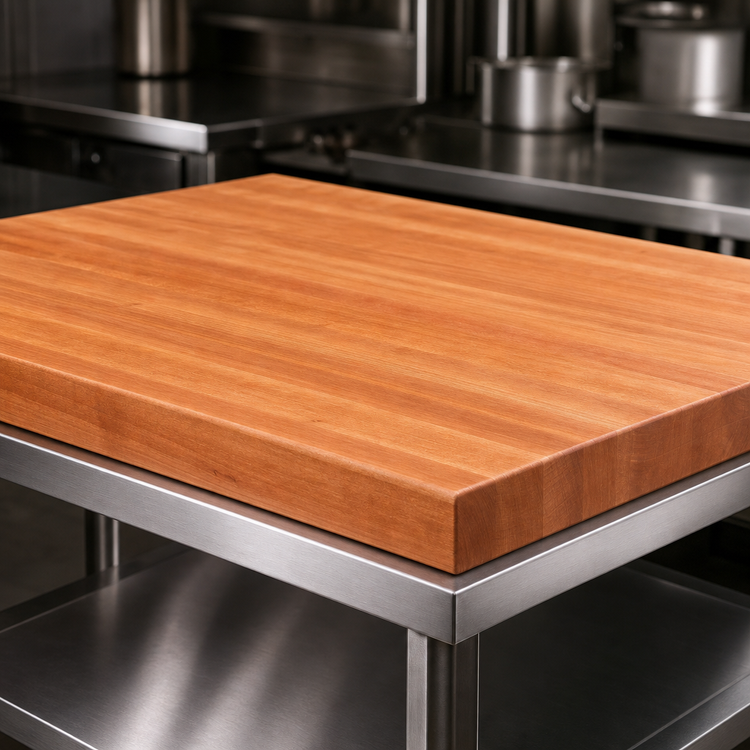 Product image #4 for Boos Block American Cherry Edge Grain Kitchen Countertop, 36 x 36 x 3 Inch, Penetrating Oil Finish