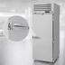 Thumbnail image #4 for Turbo Air PRO Series One-Section Correctional Facility Reach-In Refrigerator with Locking Solid Door, 25.41 Cu. Ft.