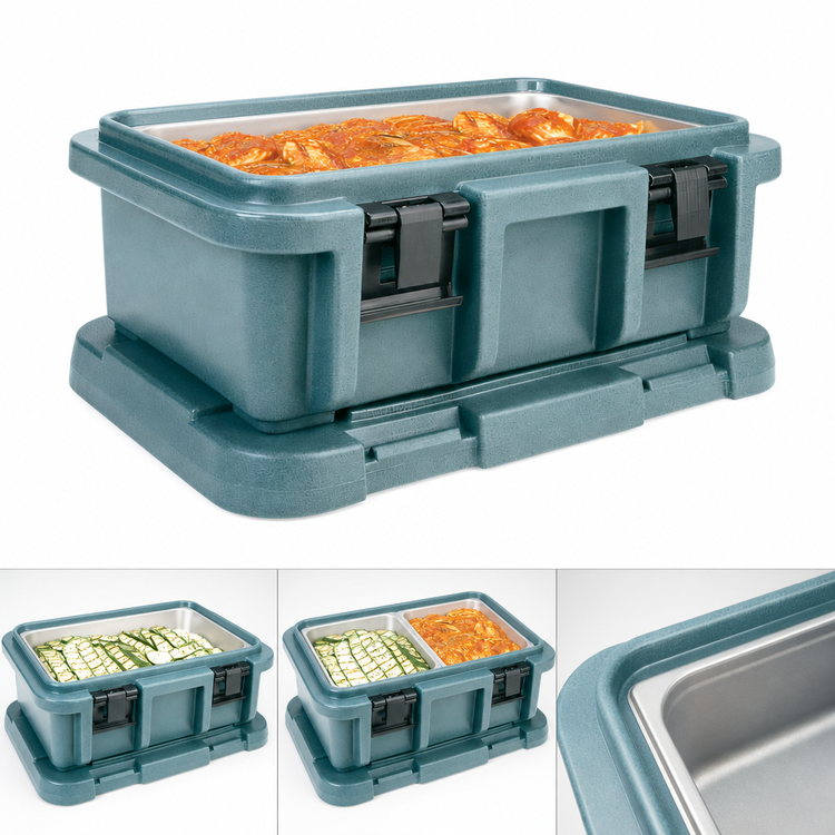 Product image #5 for Cambro Ultra Pan Top-Loading Insulated Food Pan Carrier for 1 Full-Size 6-Inch Deep GN Pan