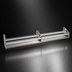 Thumbnail image #4 for Glastender 75-Inch Double Stainless Steel Speed Rail with Open Step-and-Rail Design