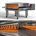 Thumbnail image #4 for Middleby Marshall X55GWB-1 Energy Management Wide-Belt Gas Conveyor Oven, Single Deck, 55-Inch Chamber, 38-Inch Belt