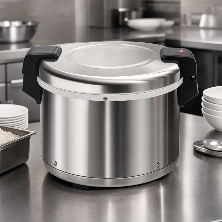 Product image #4 for RiceMaster 18 Quart Stainless Steel Countertop Electric Rice Warmer
