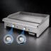 Thumbnail image #4 for Comstock-Castle Countertop Gas Griddle, 30 Inch W x 20 Inch D, 5/8 Inch Highly Polished Steel Plate, Thermostat Controls