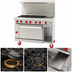 Thumbnail image #4 for American Range 48-Inch Gas Restaurant Range with 12-Inch Griddle, 6 Open Burners, 26-1/2-Inch Convection Oven, and Storage Base
