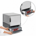 Thumbnail image #4 for Metro C5 3 Series Mobile Under Counter Heated Holding Cabinet with Solid Door, Gray Insulation Armour, Low Watt