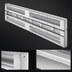 Thumbnail image #4 for Hatco Glo-Ray® 66-Inch Lighted Dual Infrared Strip Heater with 6-Inch Spacer (GRAML-66D6)
