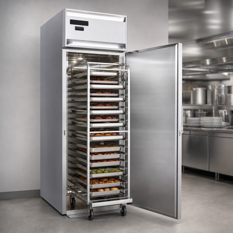 Product image #4 for Continental Refrigerator Designer Line DL1WI-SS-E One-Section Roll-In Extra-High Warmer
